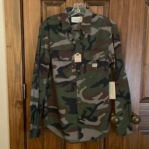 Denim&Supply by Ralph Lauren, Camo shirt, Ladies Sz S NWT